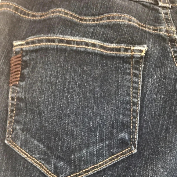 Paige Dark Wash HH Boot Denim Jeans - Picture 10 of 13